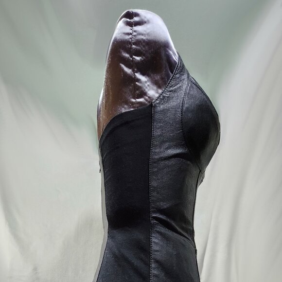 Vintage Leather Dress - Picture 2 of 10